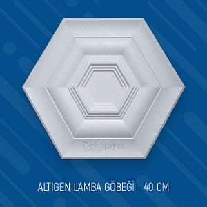 Altıgen Lamba Göbeği 40cm