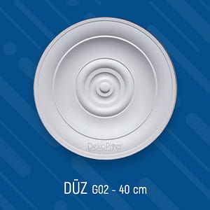 düz lamba göbeği 40cm