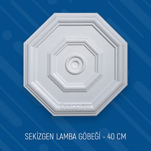 Sekizgen Lamba Göbeği 40cm